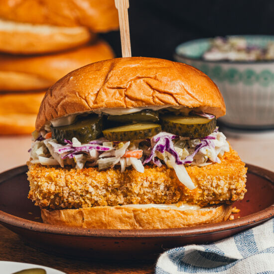Tofu Cutlet Sandwiches