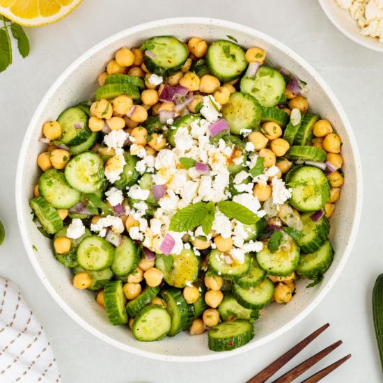 Chickpea and Cucumber Salad