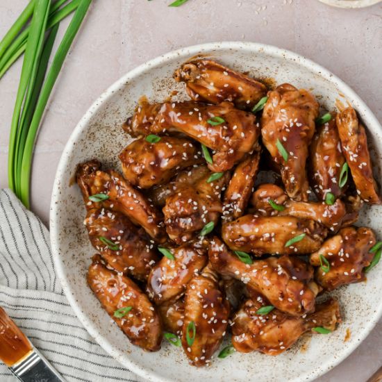 Honey Garlic Chicken Wings