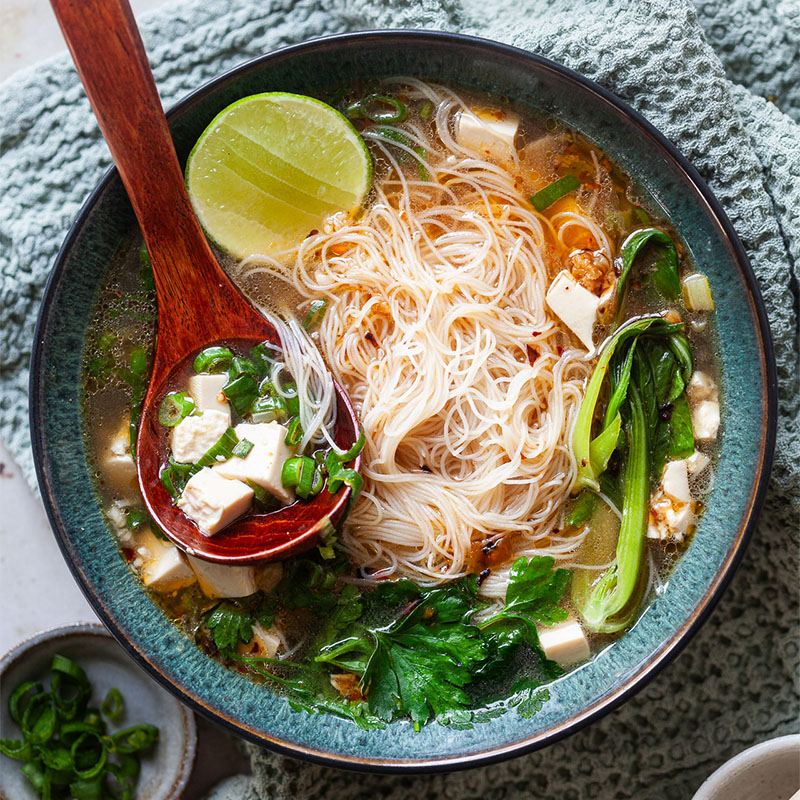 Vegan Thai Noodle Soup