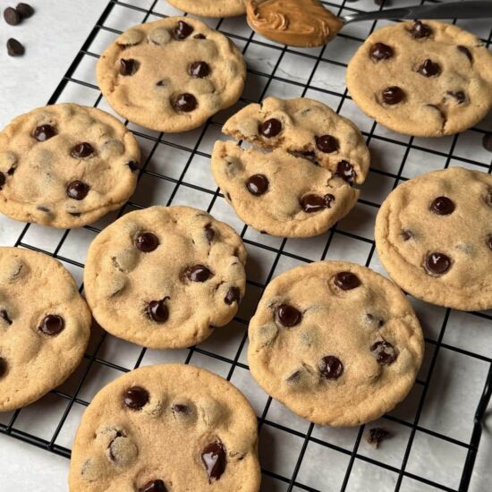 Peanut Butter Chocolate Chip Cookie