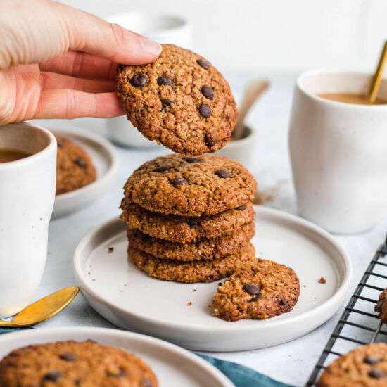 Vegan Tahini Chocolate Chips Cookie