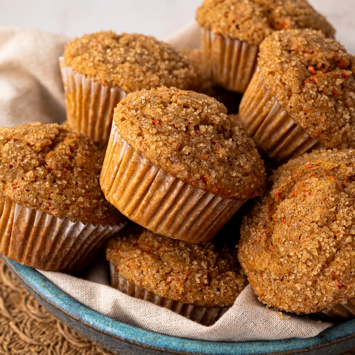 Whole Wheat Carrot Muffins