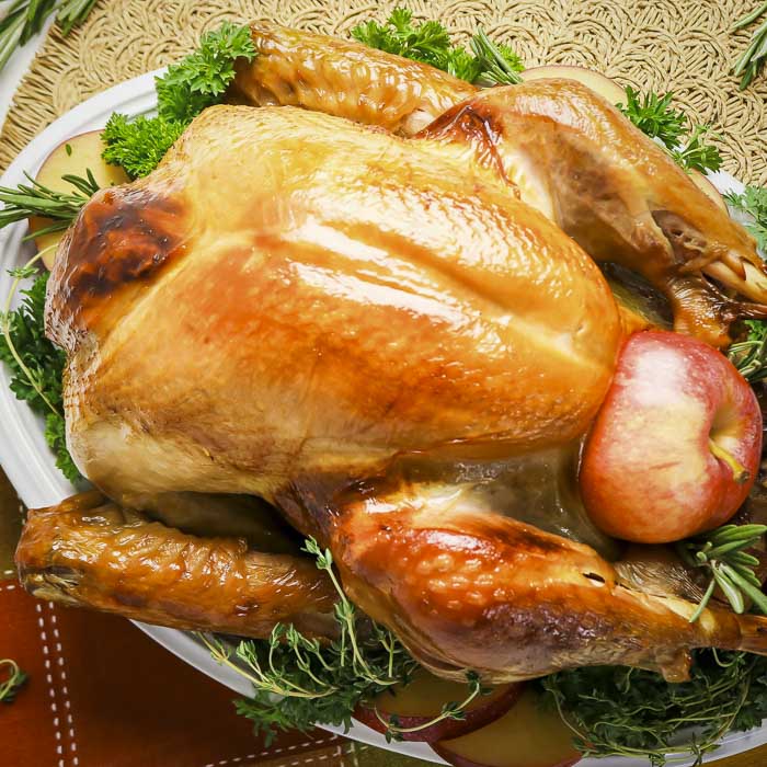 Delicious Apple Cider Brined Turkey