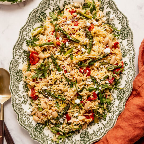 Asparagus Orzo Salad