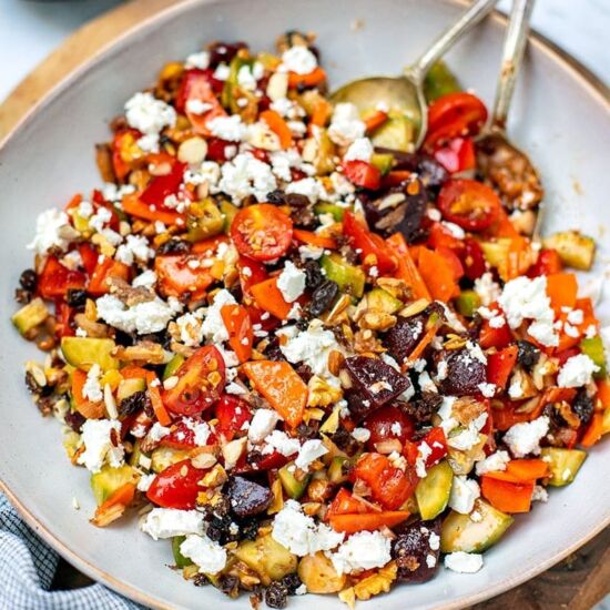 Best Feta Salad with Veggies