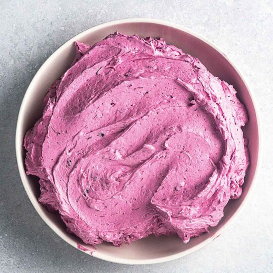 Fresh Blueberry Frosting
