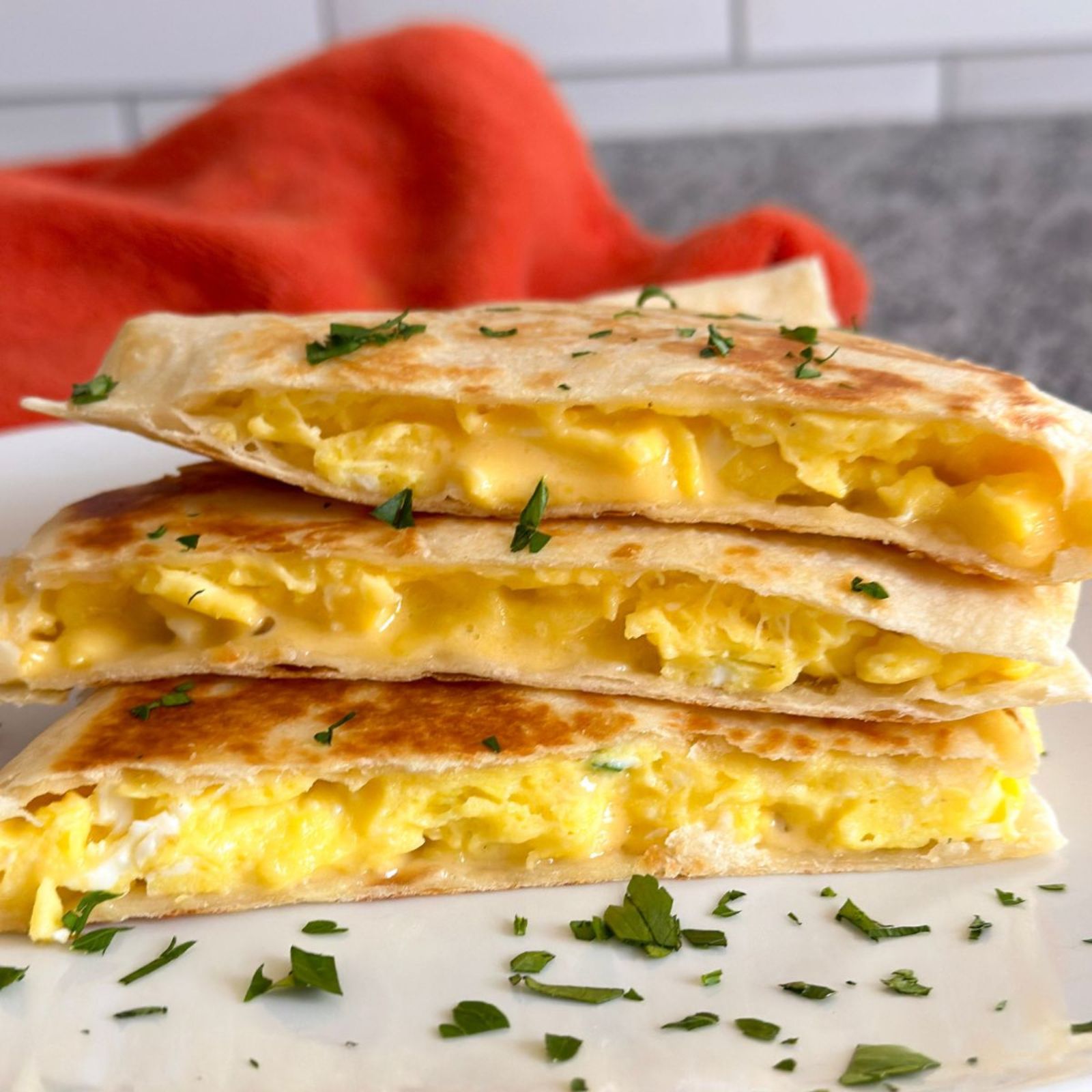 Easy Breakfast Quesadillas