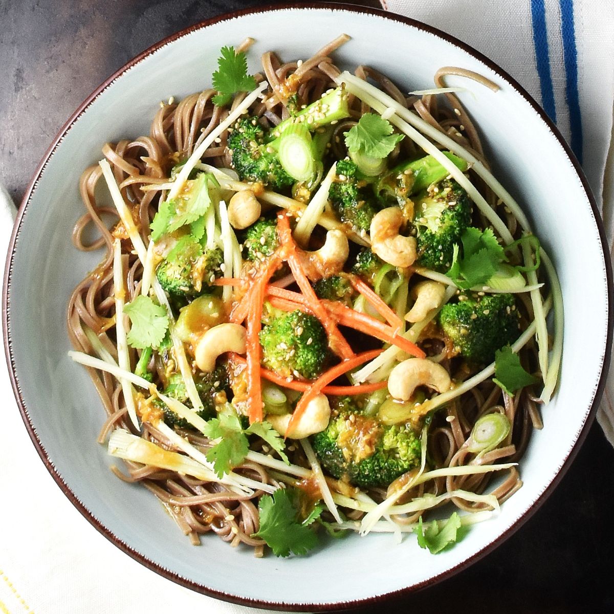 Asian Broccoli Noodle Salad
