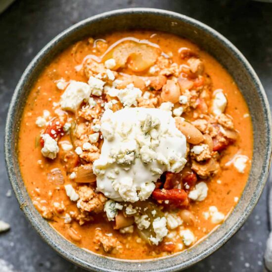 Buffalo Chicken Chili