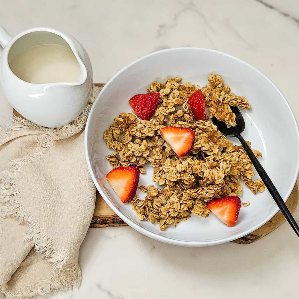 Vegan Chunky Chai-Spiced Granola