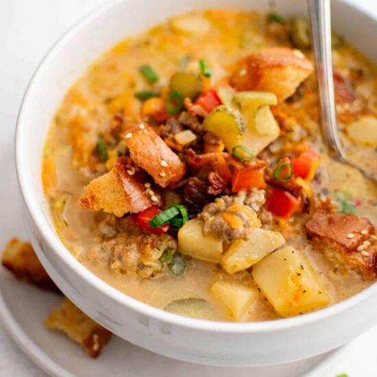 Cheeseburger Soup