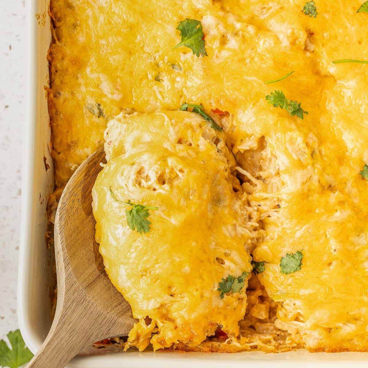 Easy Chicken Fajita Casserole