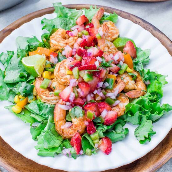 Cilantro Lime Shrimp Salad