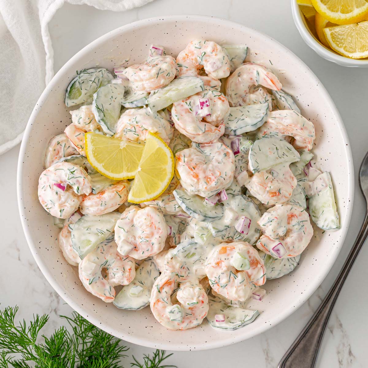 Cucumber Shrimp Salad