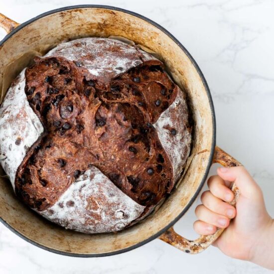 Double Chocolate Sourdough Bread