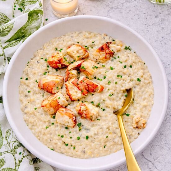 Creamy Lobster Risotto