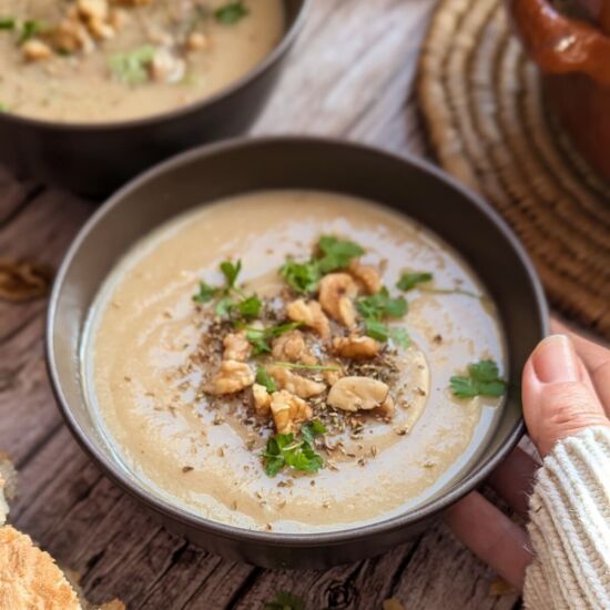 Creamy Potato Cauliflower Soup