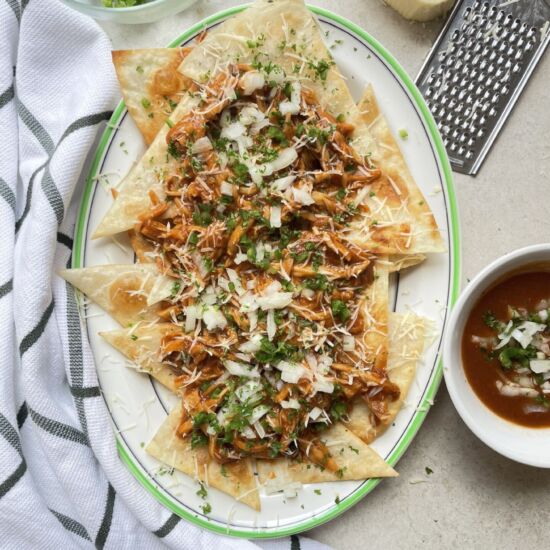 Vegan Birria Nachos