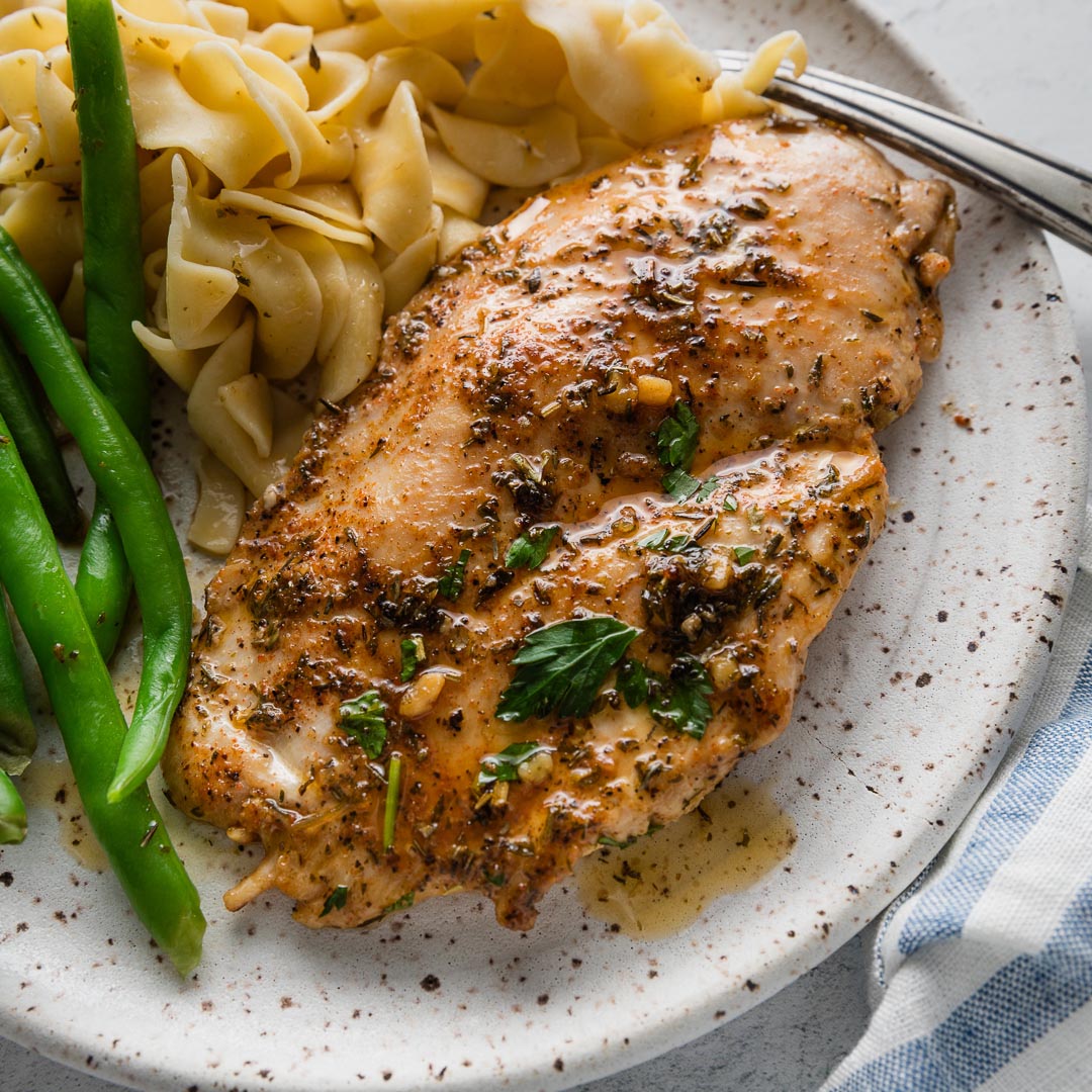 Garlic Butter Chicken Skillet