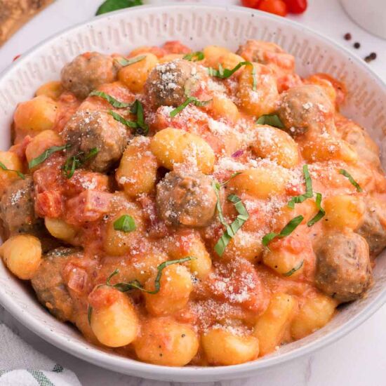 Gnocchi and Meatballs