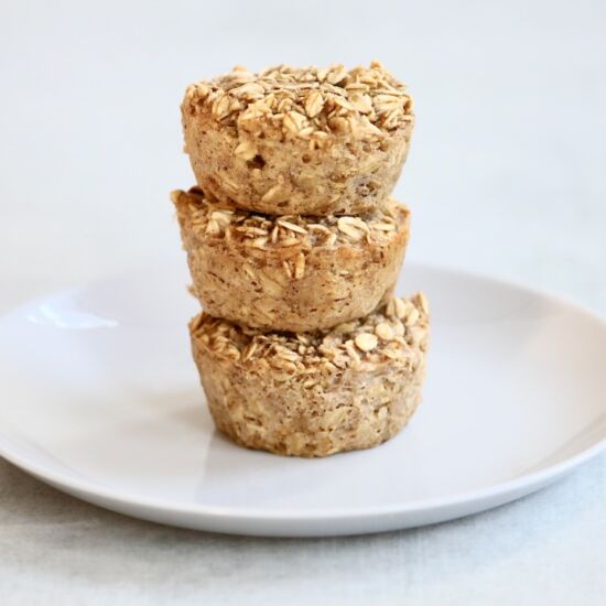 Healthy Baked Oatmeal Cups