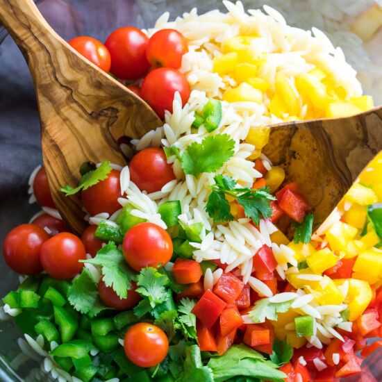 Healthy Orzo Salad