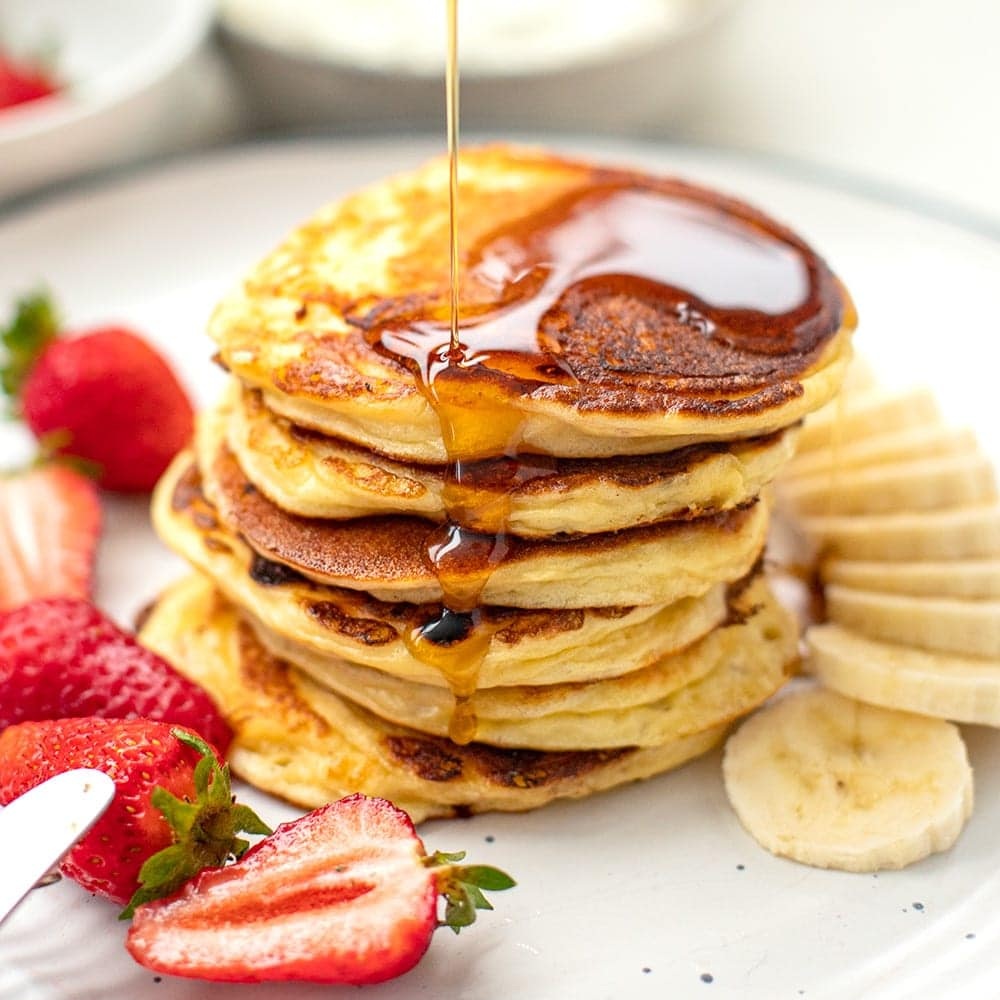 High-Protein Cottage Cheese Pancake