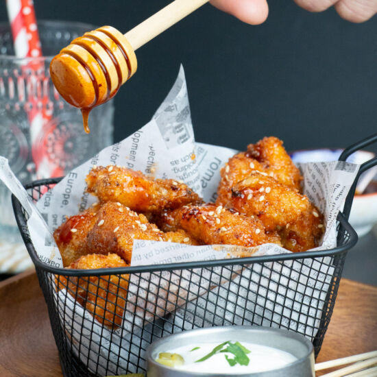 Hot Honey Chicken Bites