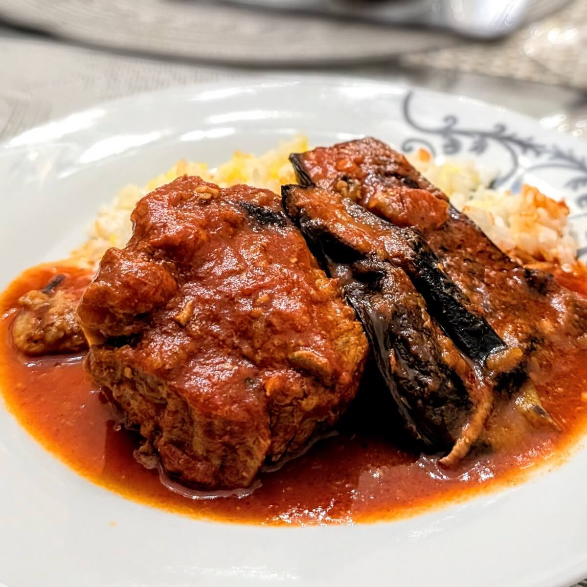 Iraqi Lamb and Eggplant Stew