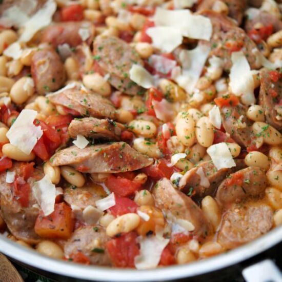 Sausage and White Bean Skillet