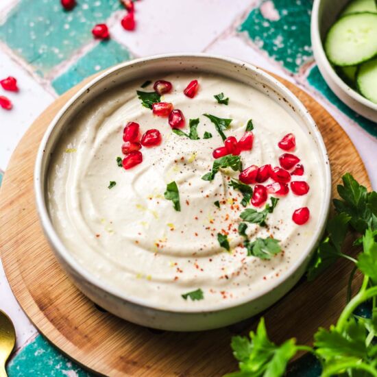 Vegan Tahini Yogurt Sauce