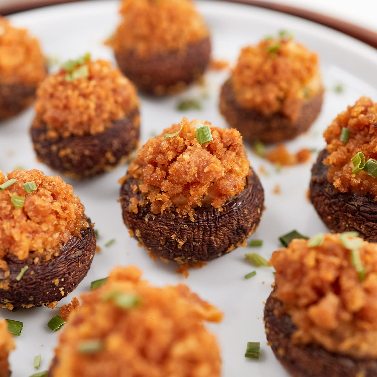 Keto Stuffed Mushrooms
