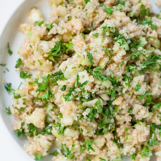 Quinoa Cucumber Salad