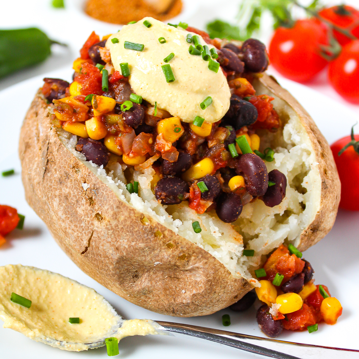 Mexican Fiesta Baked Potato