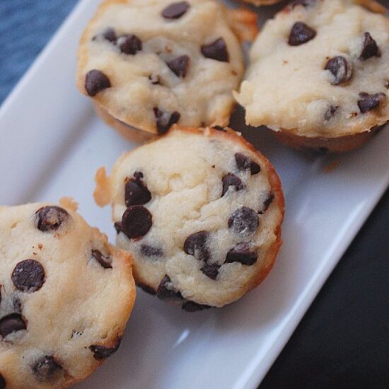 Chocolate Chip Mini Muffins