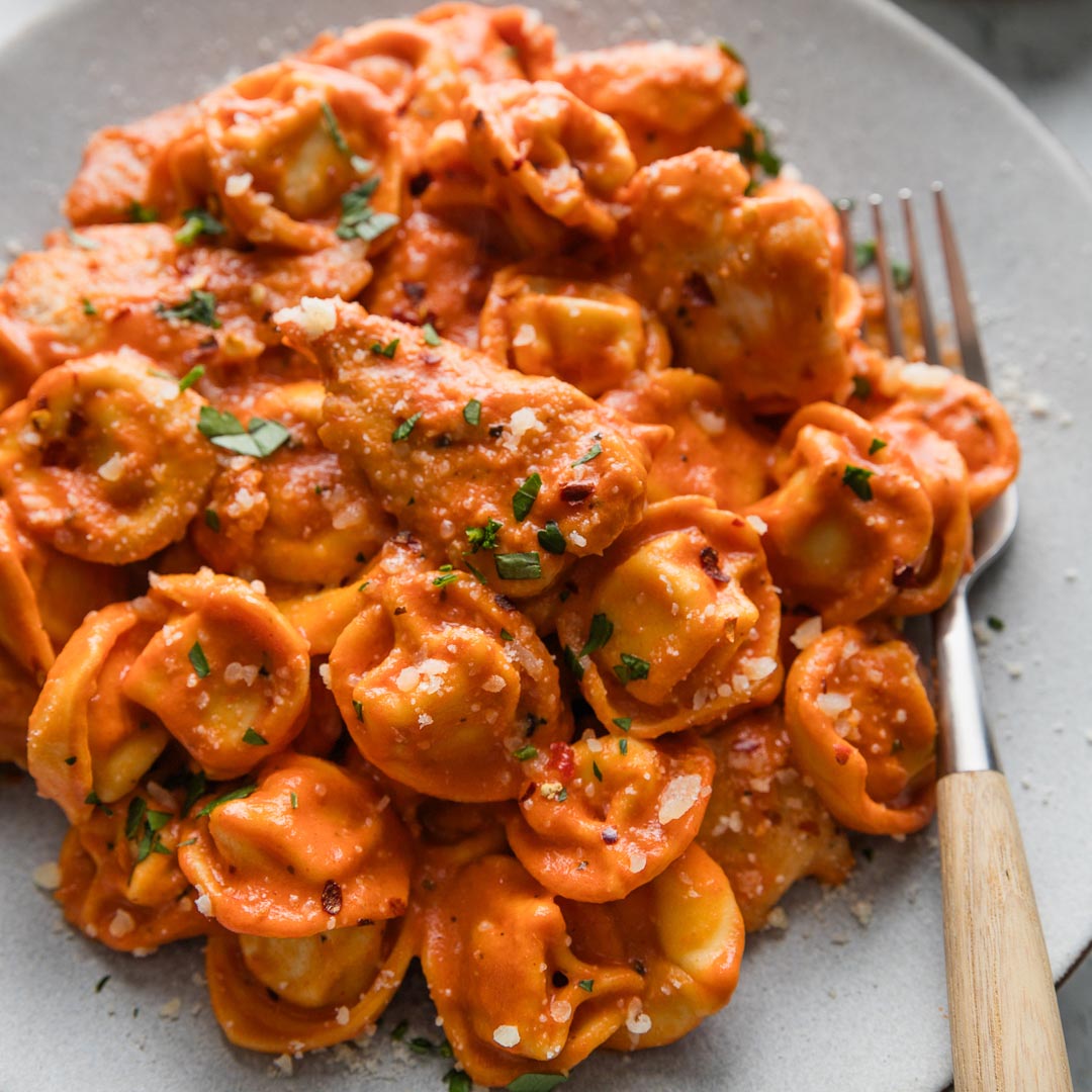 One Pan Italian Chicken Tortellini