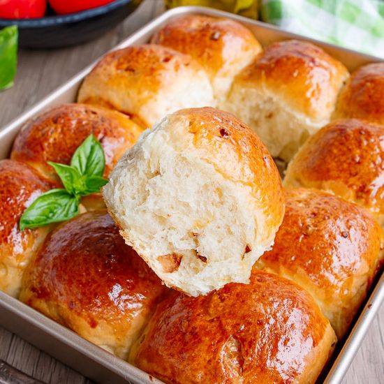 Onion Dinner Rolls