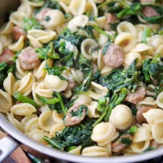 Orecchiette with Sausage