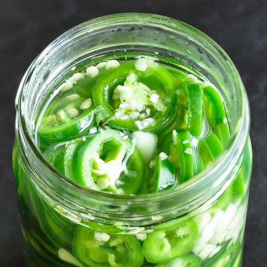 Fridge Pickled Jalapeños