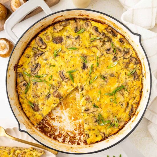 Sausage Mushroom Frittata