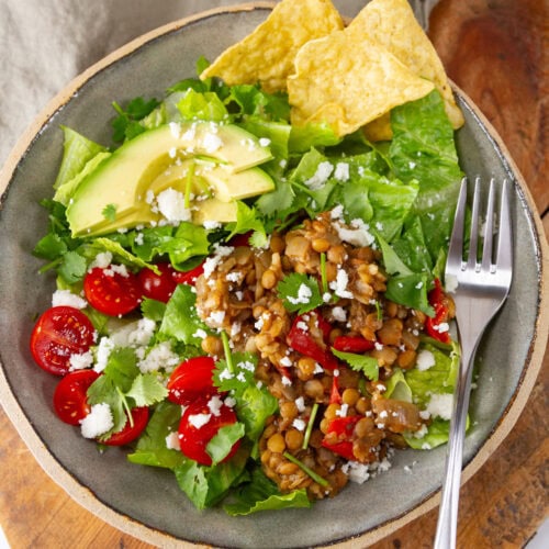 Slow Cooker Lentil Taco