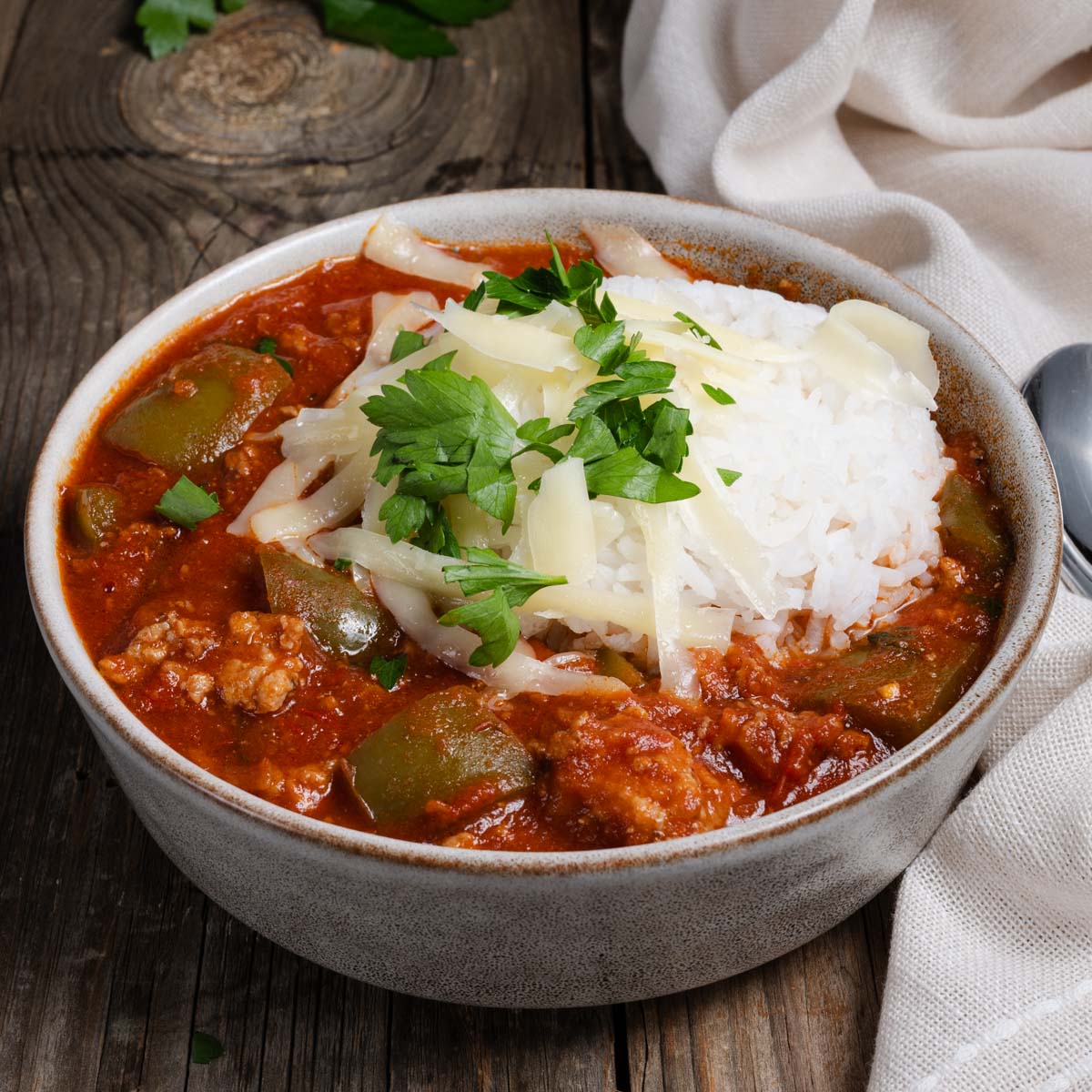 Stuffed Pepper Soup