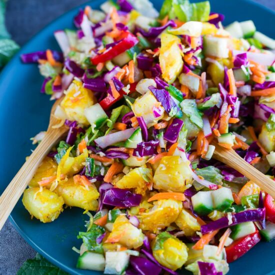 Thai Chopped Salad with Shrimp