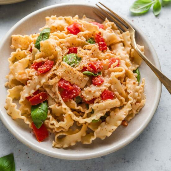 Quick Tomato-Basil Pasta