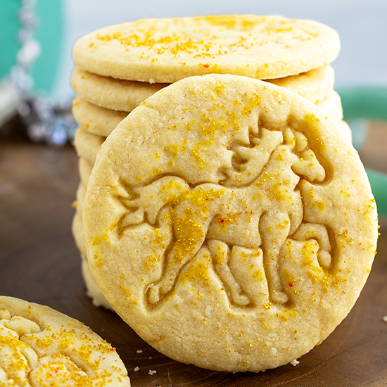 Vanilla Orange Sugar Cookies