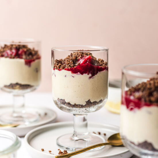 Vegan Cheesecake Cups (Sugar-Free)