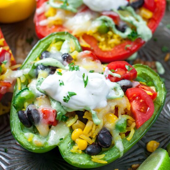 Vegetarian Stuffed Peppers