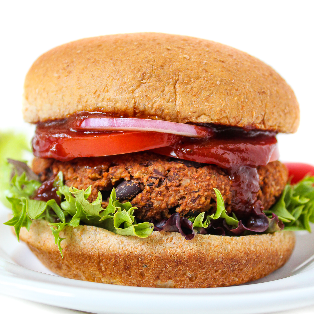 Black Bean Walnut Burger