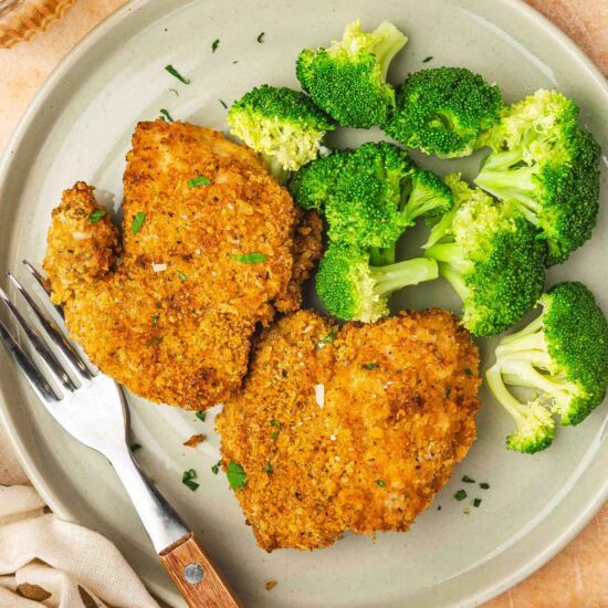 Air Fryer Panko Chicken Thighs